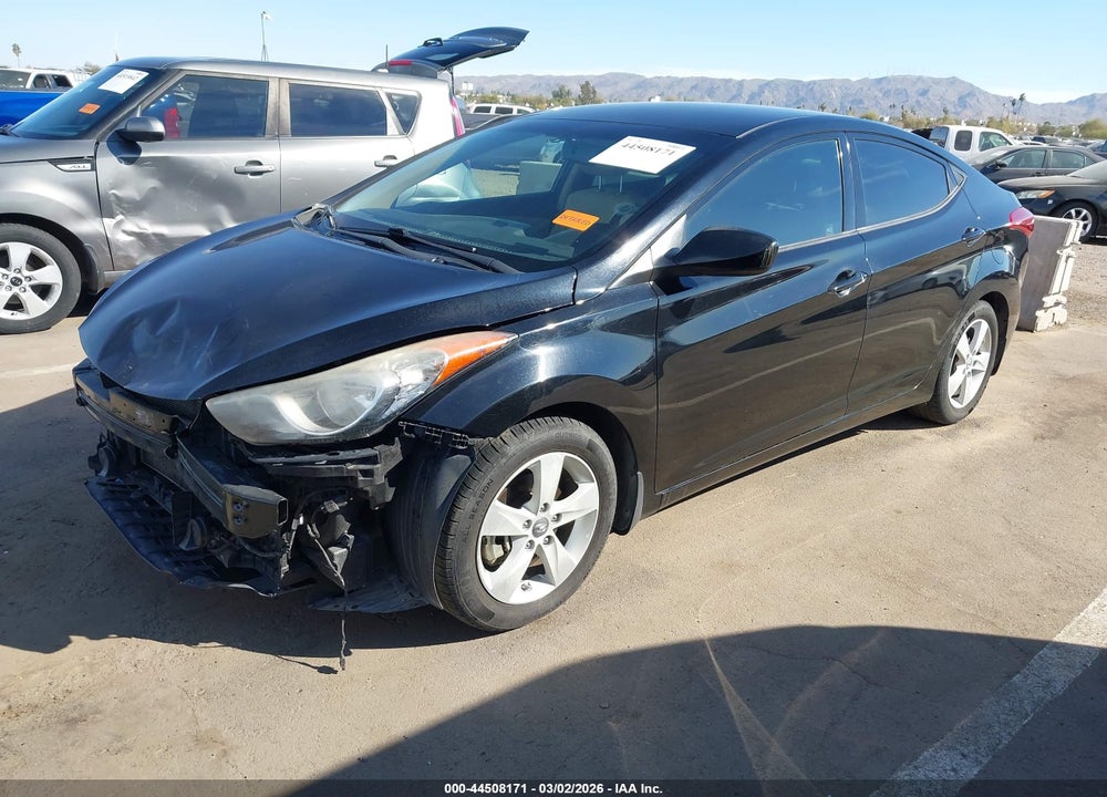 2013 HYUNDAI ELANTRA GLS VIN: KMHDH4AE9DU954512