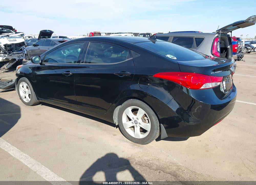 2013 HYUNDAI ELANTRA GLS VIN: KMHDH4AE9DU954512