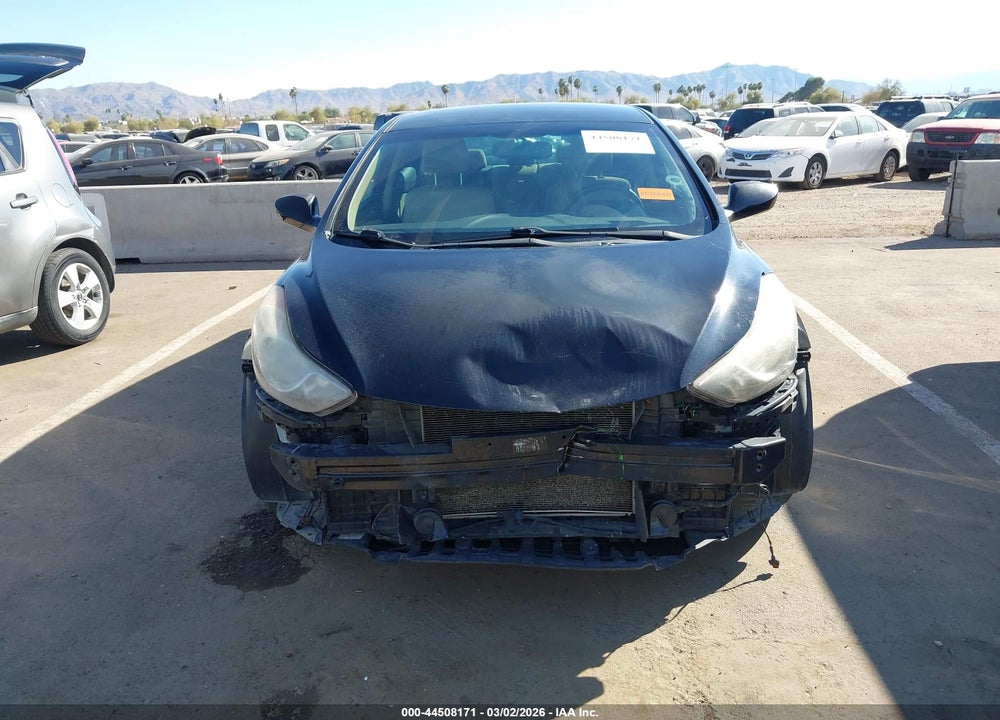 2013 HYUNDAI ELANTRA GLS VIN: KMHDH4AE9DU954512
