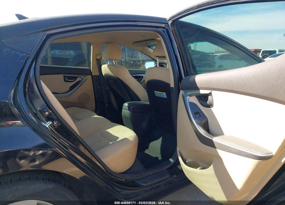 2013 HYUNDAI ELANTRA GLS VIN: KMHDH4AE9DU954512