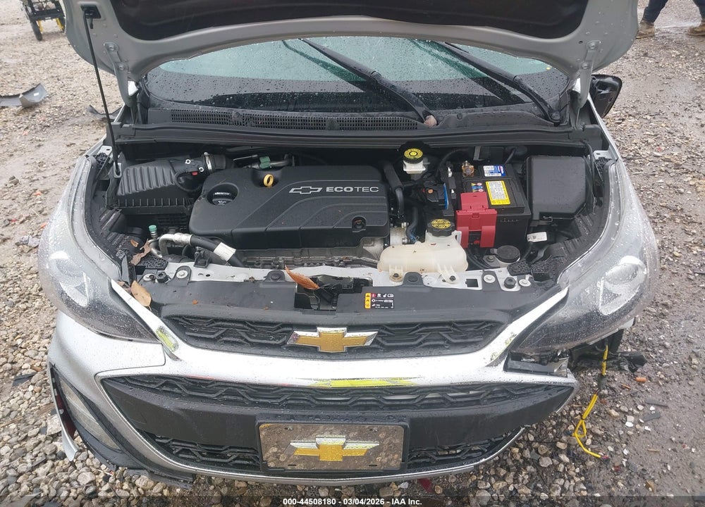 2020 CHEVROLET SPARK FWD LS MANUAL VIN: KL8CA6SA7LC422538