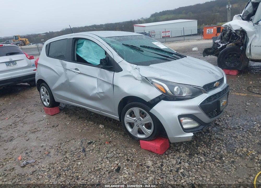 2020 CHEVROLET SPARK FWD LS MANUAL VIN: KL8CA6SA7LC422538
