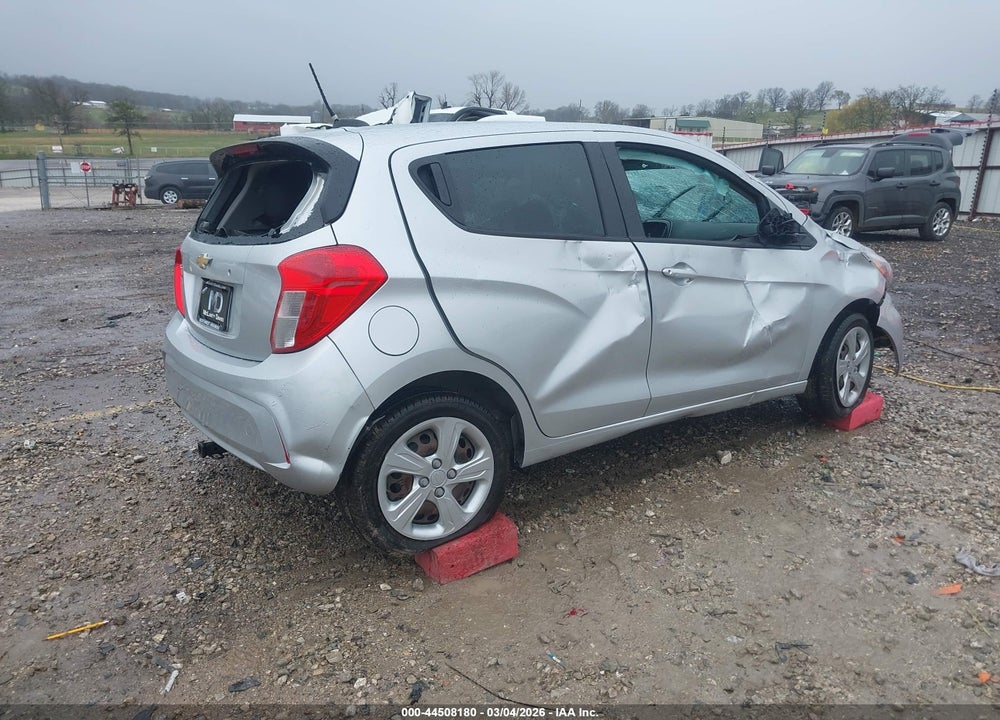 2020 CHEVROLET SPARK FWD LS MANUAL VIN: KL8CA6SA7LC422538