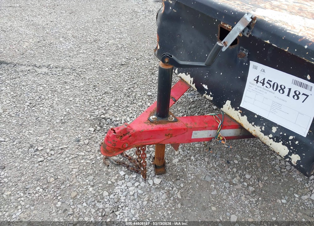 2003 BILT-RITE TRAILERS INC UNKNOWN VIN: 48MFS18263S045515