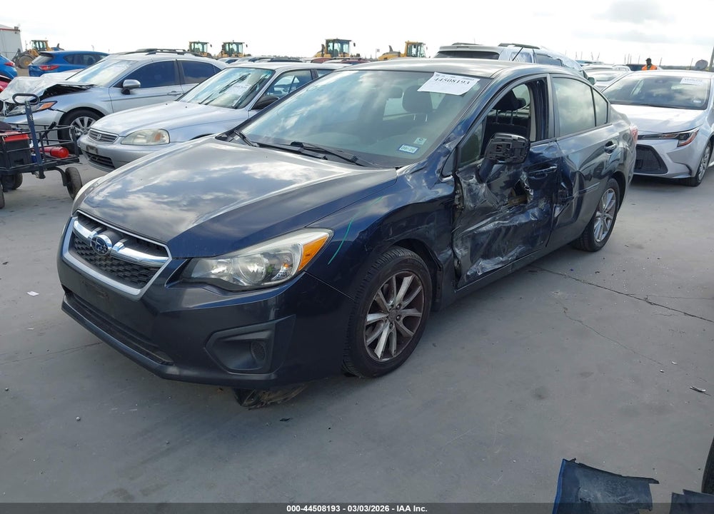 2013 SUBARU IMPREZA 2.0I PREMIUM VIN: JF1GJAB61DH035162