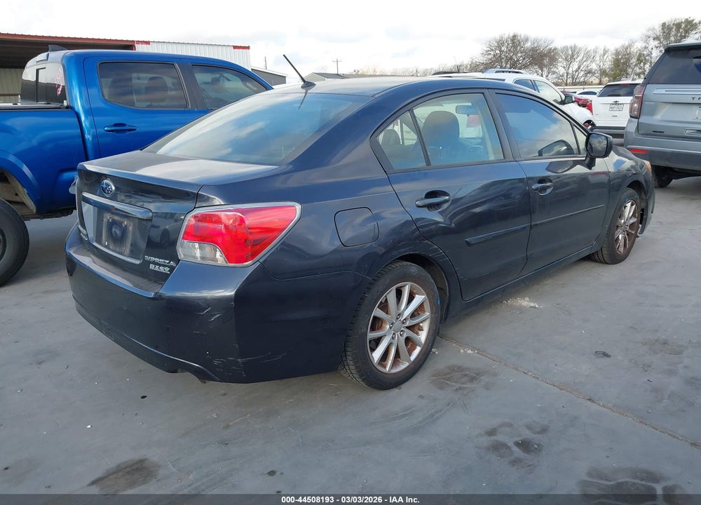 2013 SUBARU IMPREZA 2.0I PREMIUM VIN: JF1GJAB61DH035162