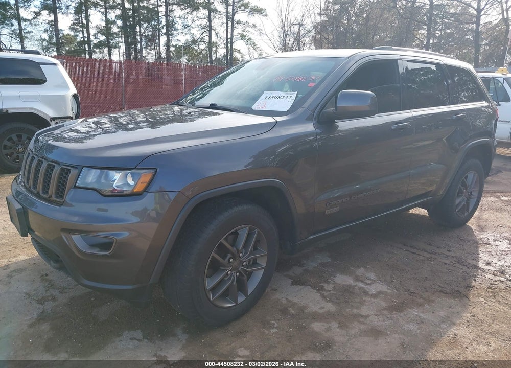 2016 JEEP GRAND CHEROKEE 75TH ANNIVERSARY VIN: 1C4RJEAG6GC344812