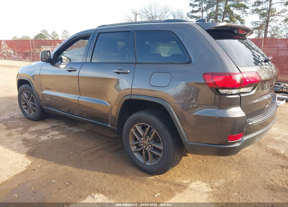 2016 JEEP GRAND CHEROKEE 75TH ANNIVERSARY VIN: 1C4RJEAG6GC344812