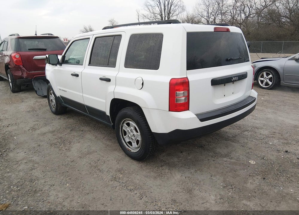 2011 JEEP PATRIOT SP VIN: 1J4NT1GA1BD262925