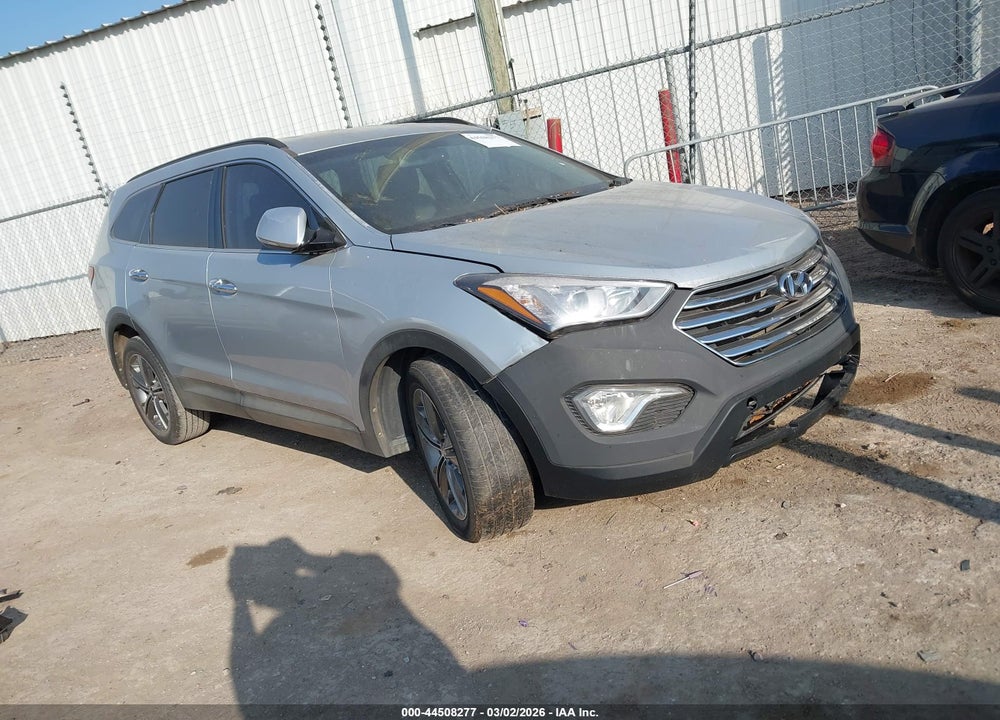 2014 HYUNDAI SANTA FE GLS VIN: KM8SN4HF5EU085844
