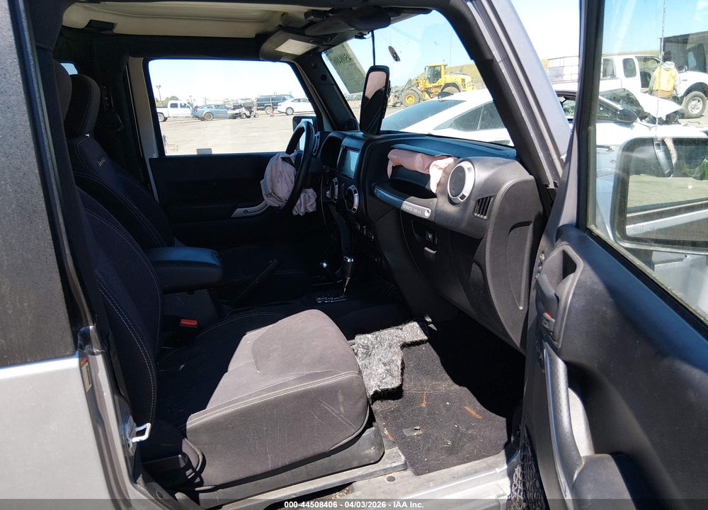2013 JEEP WRANGLER SAHARA VIN: 1C4AJWBG9DL595028