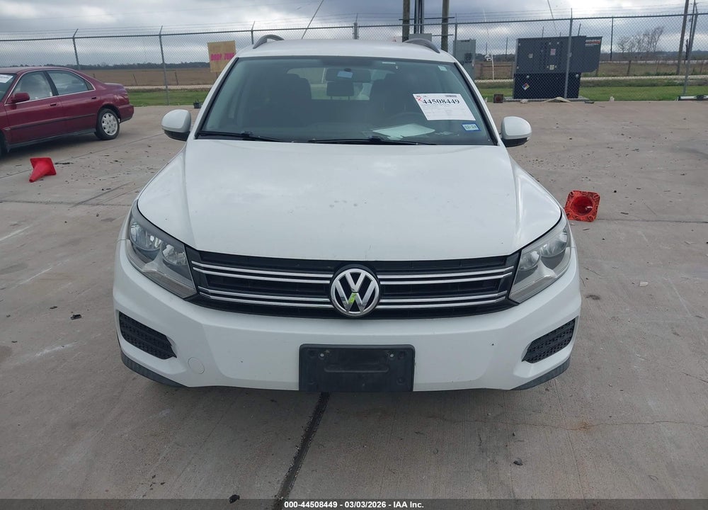 2015 VOLKSWAGEN TIGUAN S VIN: WVGAV7AX9FW529569