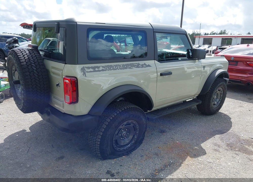 2025 FORD BRONCO VIN: 1FMDE6AH5SLB78803