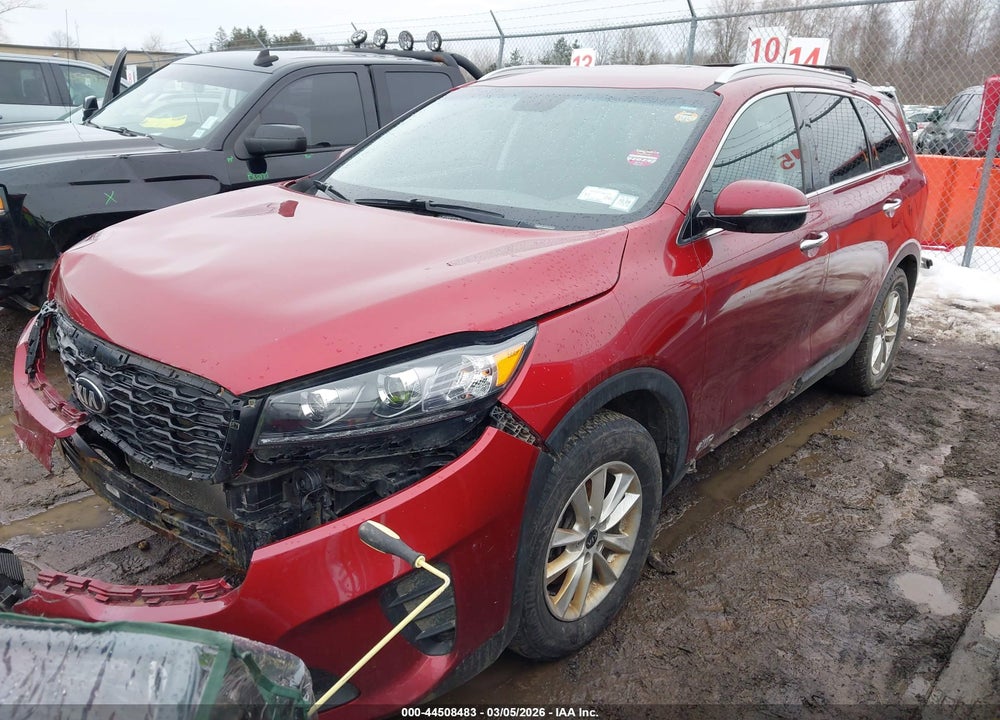 2019 KIA SORENTO 2.4L LX VIN: 5XYPGDA38KG576104