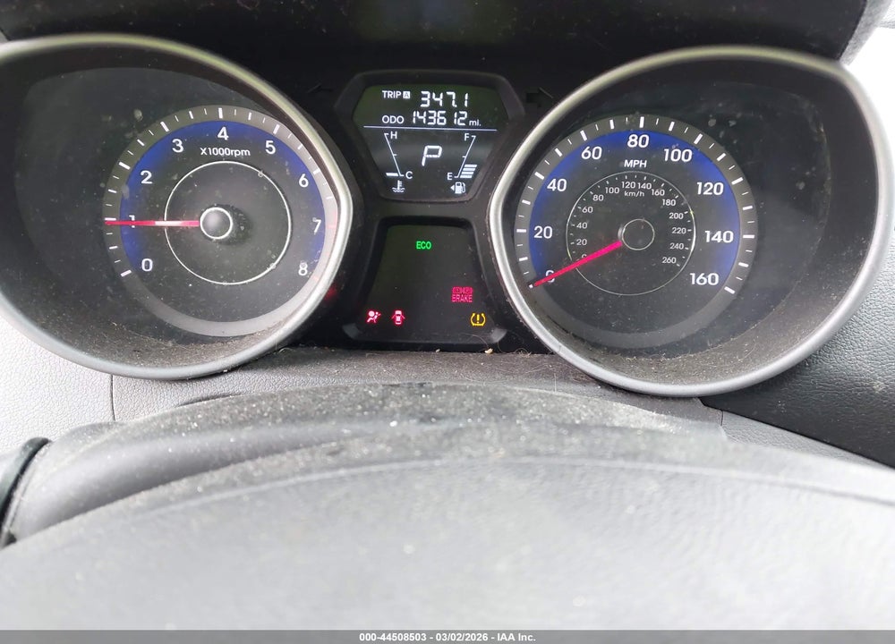 2013 HYUNDAI ELANTRA GLS VIN: KMHDH4AE5DU972294