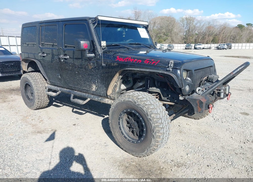 2017 JEEP WRANGLER UNLIMITED SPORT 4X4 VIN: 1C4BJWDG4HL522639