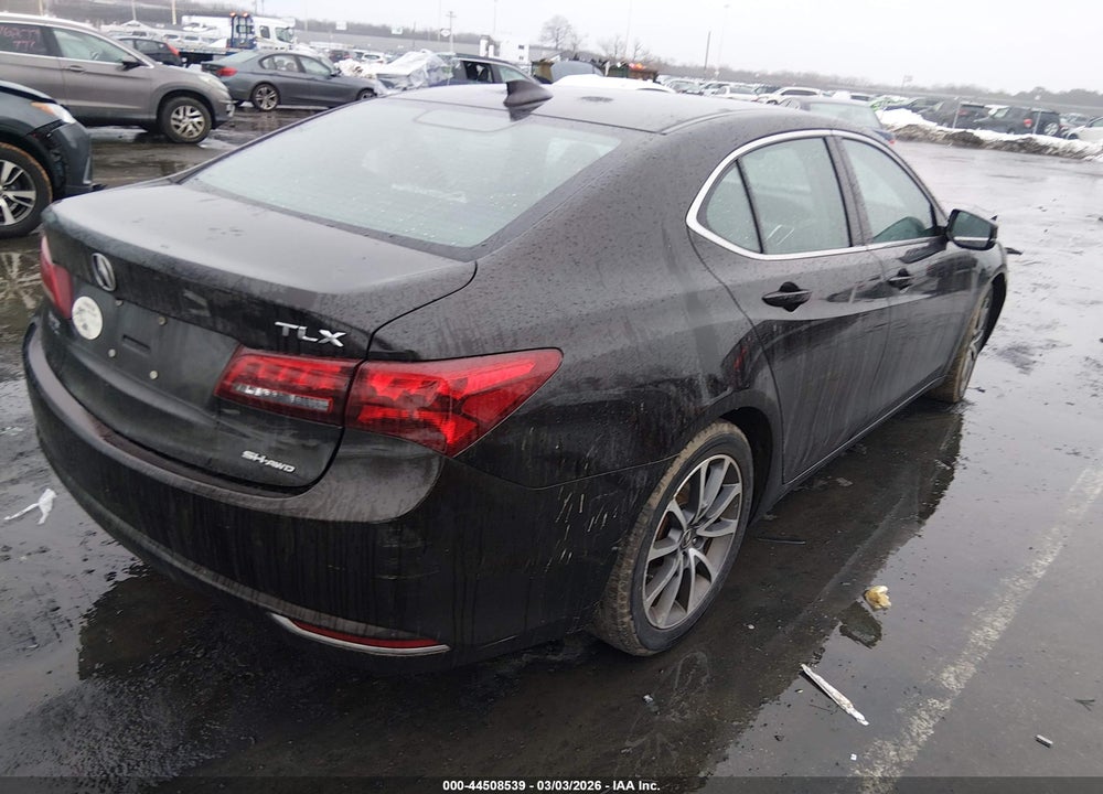2017 ACURA TLX TECHNOLOGY PACKAGE VIN: 19UUB3F52HA002338