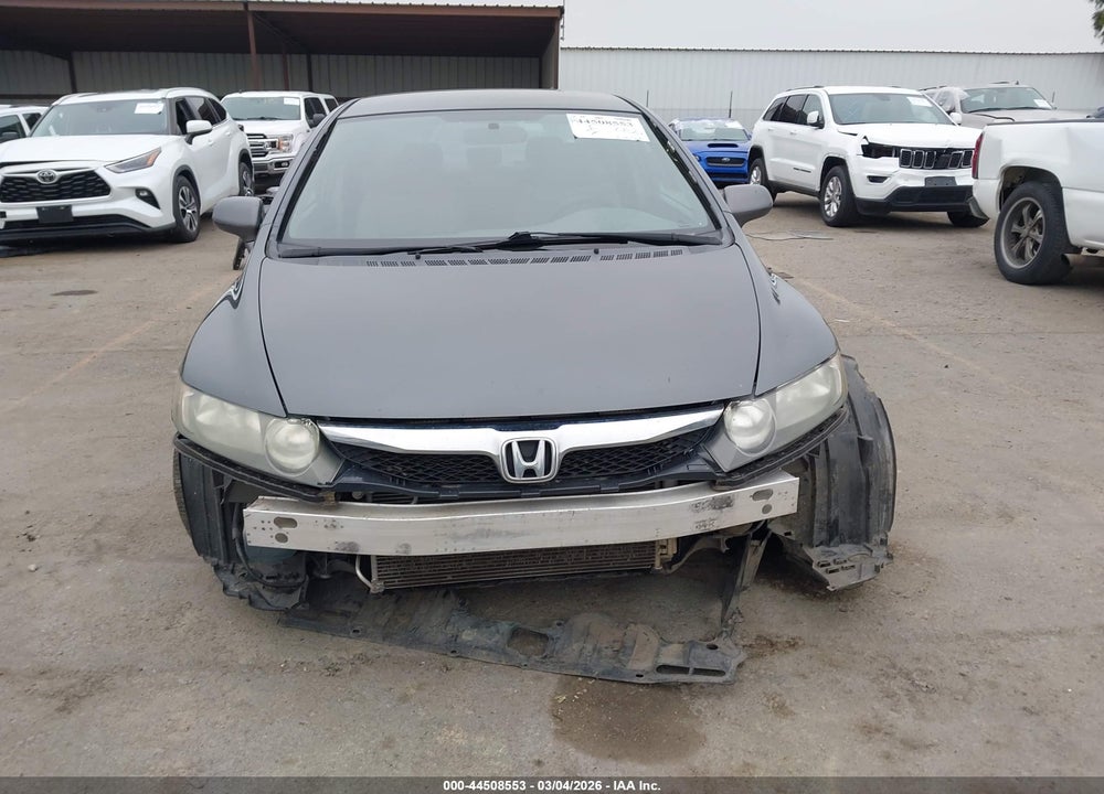 2010 HONDA CIVIC LX VIN: 19XFA1F55AE067248
