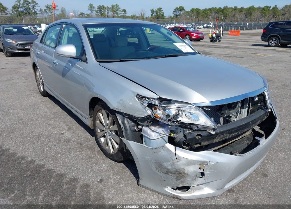 2011 TOYOTA AVALON LIMITED VIN: 4T1BK3DB4BU387272