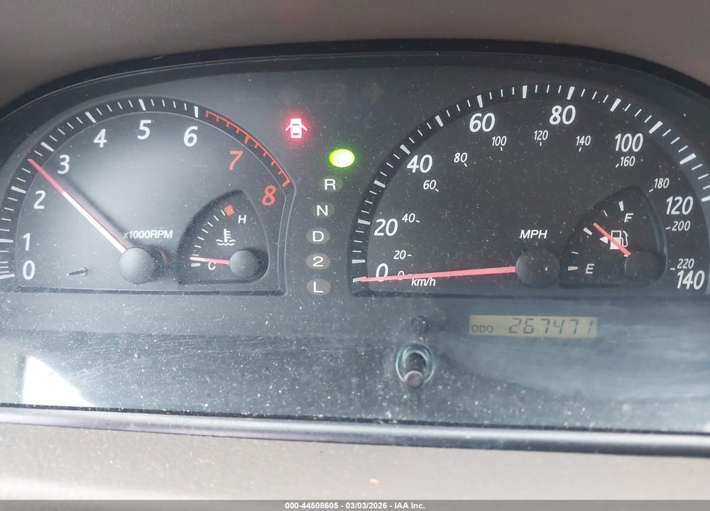2003 TOYOTA CAMRY LE V6 VIN: 4T1BF30K23U549573