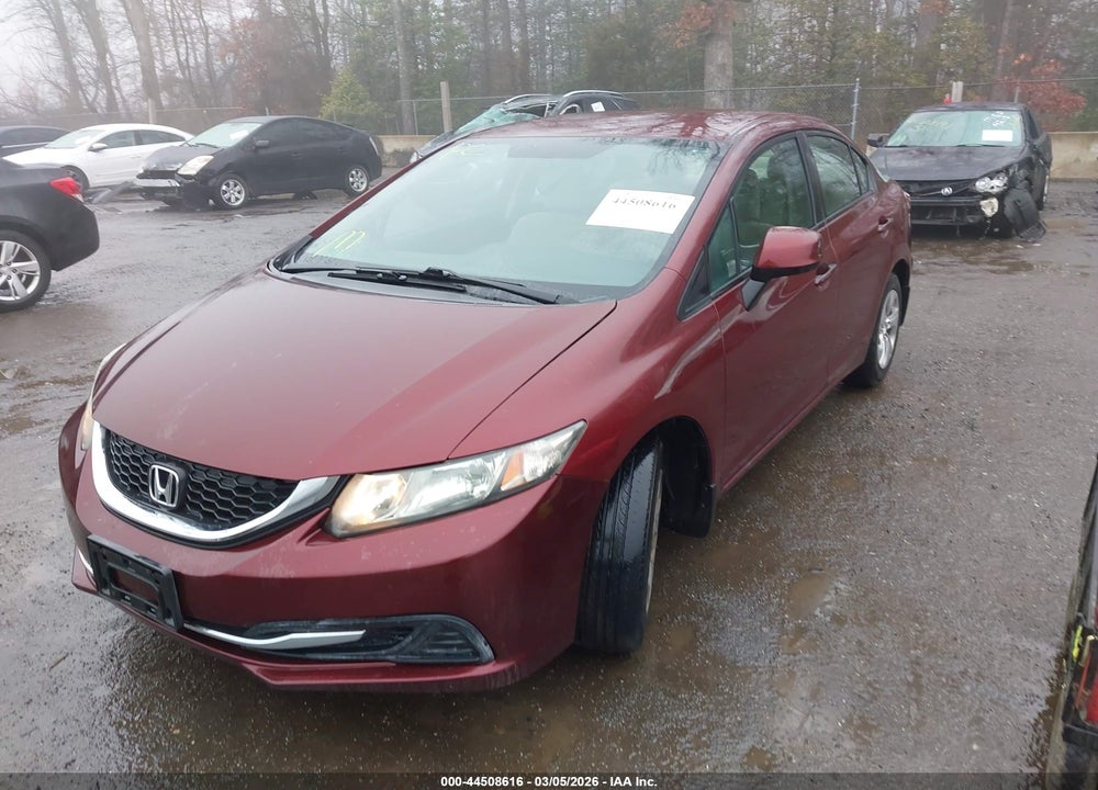 2013 HONDA CIVIC LX VIN: 2HGFB2F55DH553894