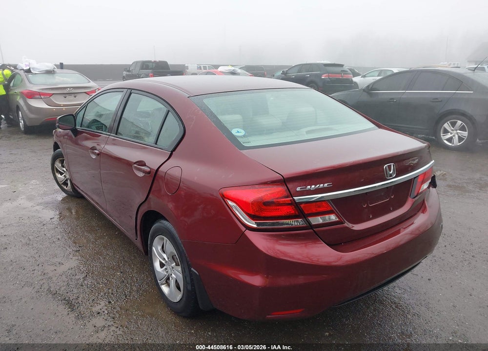 2013 HONDA CIVIC LX VIN: 2HGFB2F55DH553894