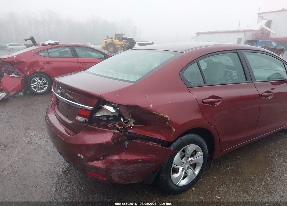 2013 HONDA CIVIC LX VIN: 2HGFB2F55DH553894