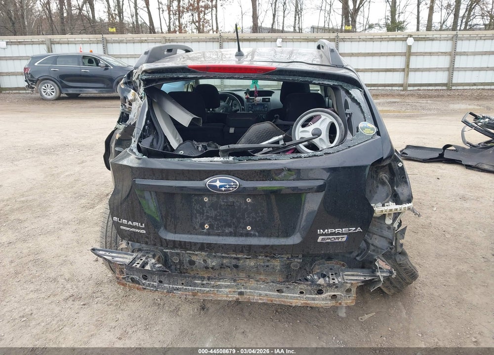 2012 SUBARU IMPREZA 2.0I SPORT PREMIUM VIN: JF1GPAL64CG226964