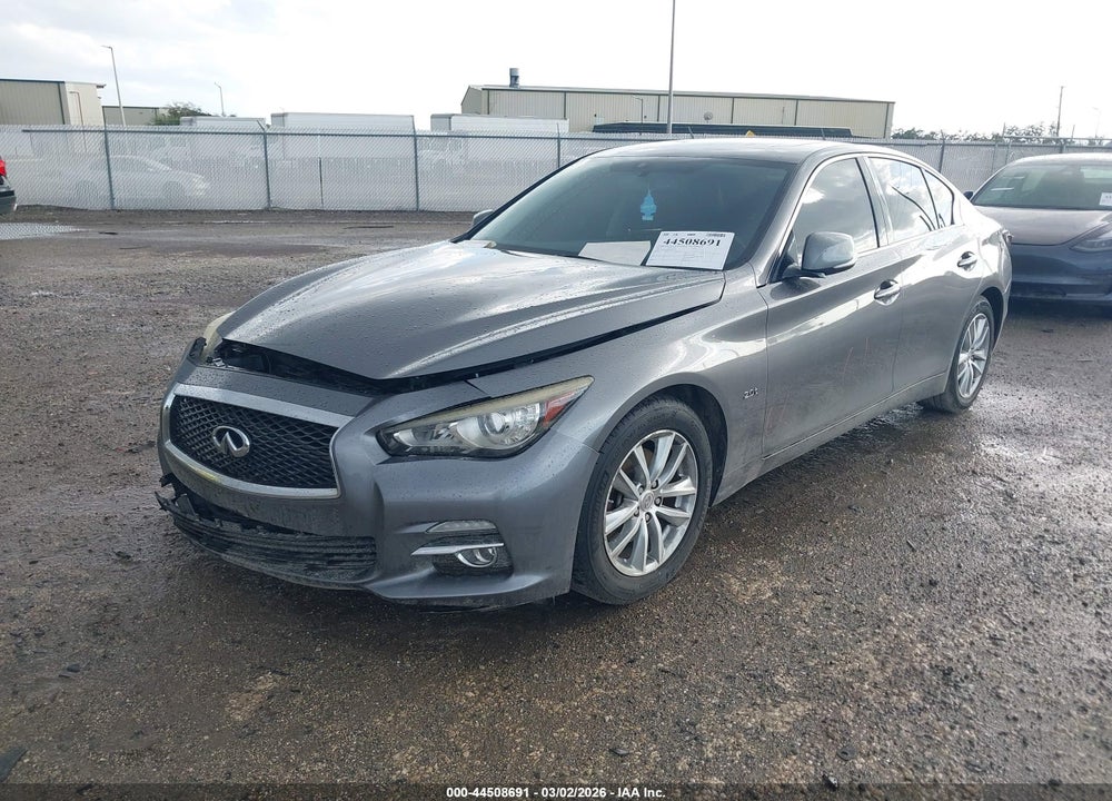 2017 INFINITI Q50 2.0T BASE VIN: JN1CV7AR6HM681745