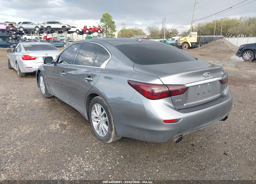2017 INFINITI Q50 2.0T BASE VIN: JN1CV7AR6HM681745