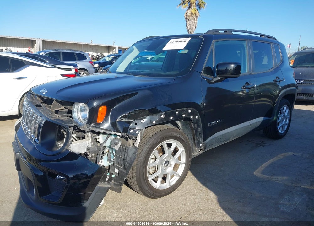 2020 JEEP RENEGADE LATITUDE FWD VIN: ZACNJAB10LPK96535