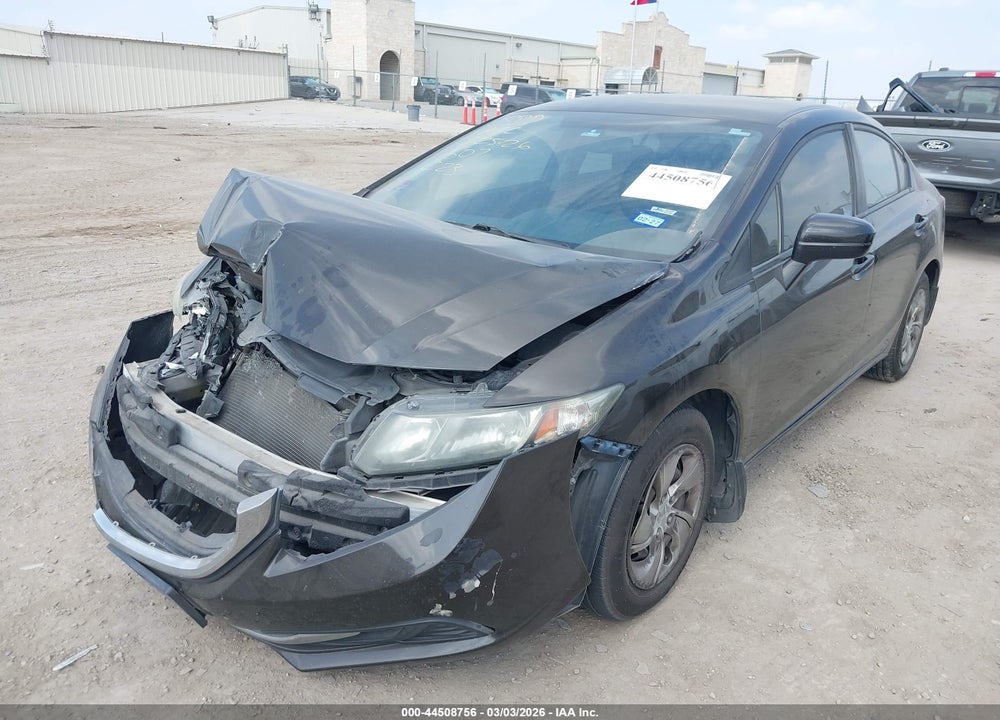 2014 HONDA CIVIC LX VIN: 2HGFB2F55EH528933