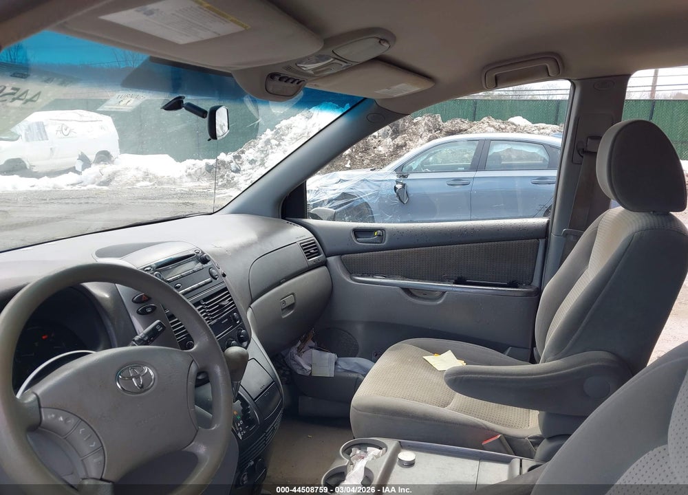 2010 TOYOTA SIENNA LE VIN: 5TDJK4CC6AS030081