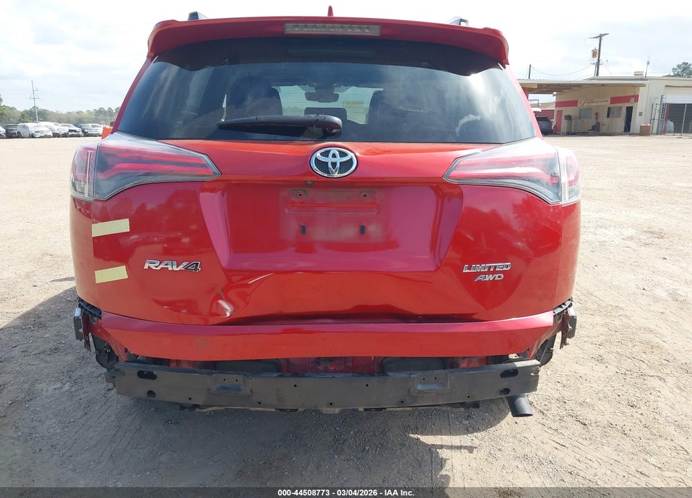 2016 TOYOTA RAV4 LIMITED VIN: JTMDFREV9GJ086499
