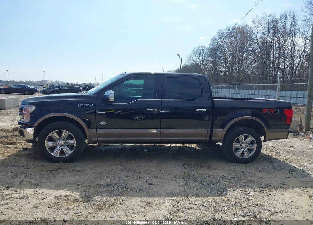 2018 FORD F-150 KING RANCH VIN: 1FTEW1EG8JFE73076