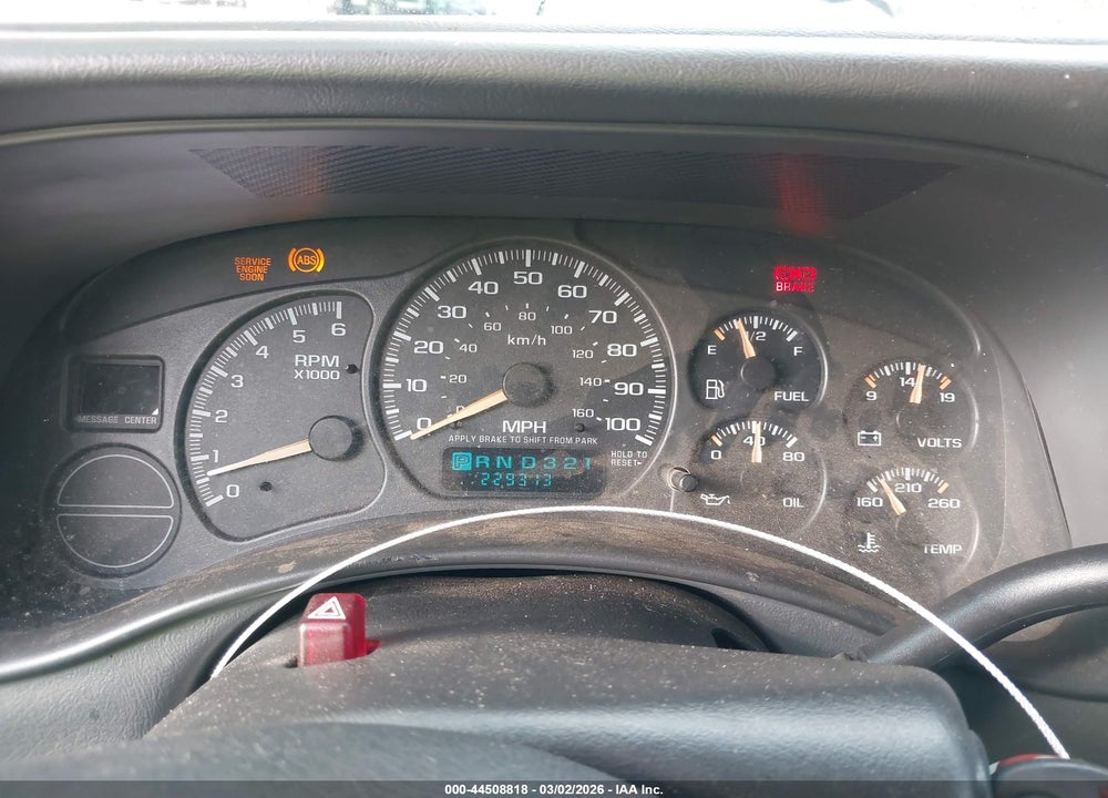 2002 CHEVROLET SILVERADO 1500 LT VIN: 2GCEC19T821419849