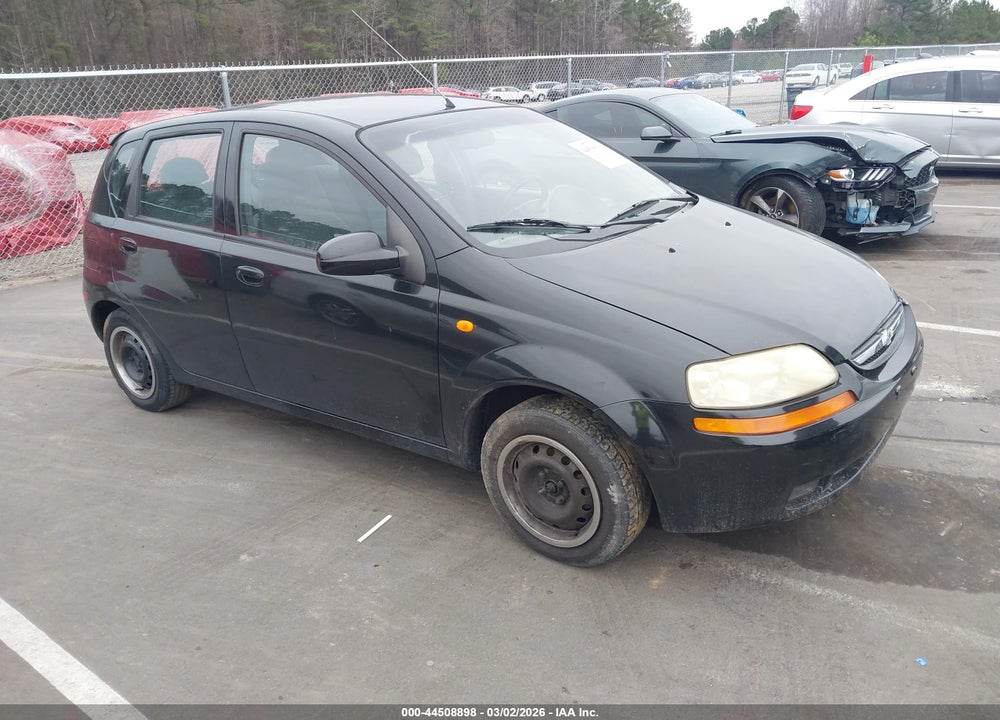 2004 CHEVROLET AVEO LS VIN: KL1TJ62684B229722