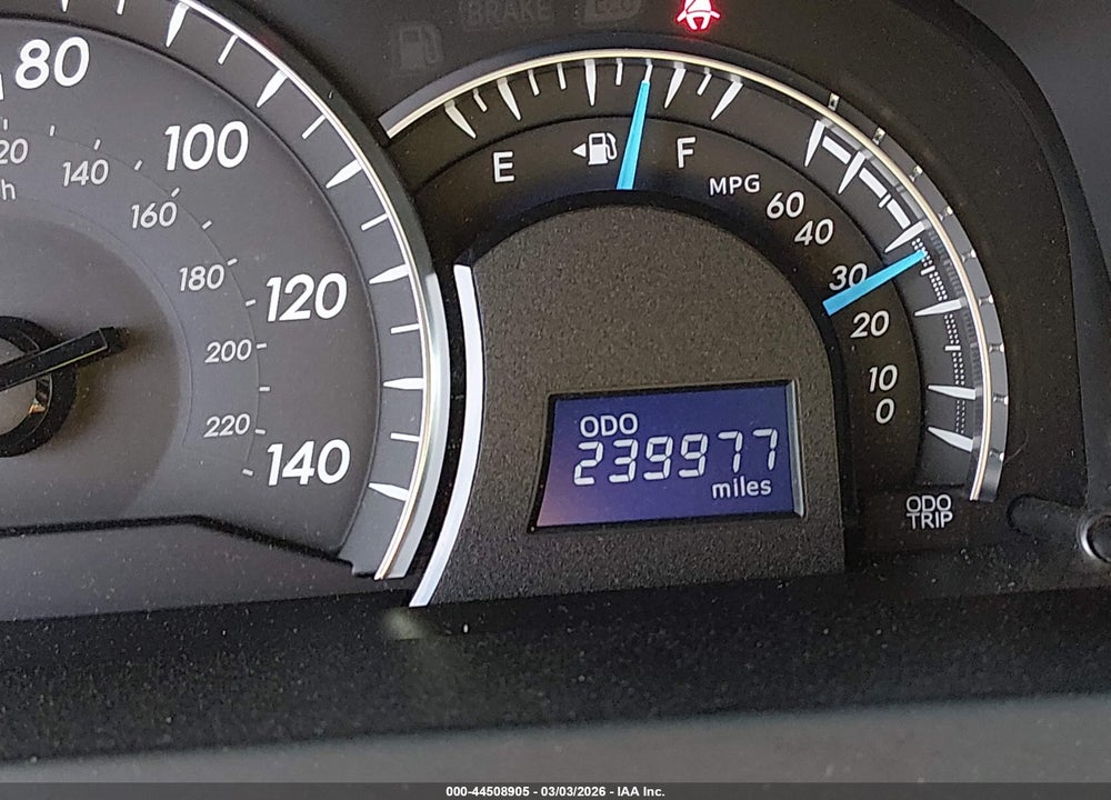 2012 TOYOTA CAMRY XLE VIN: 4T4BF1FK1CR158433