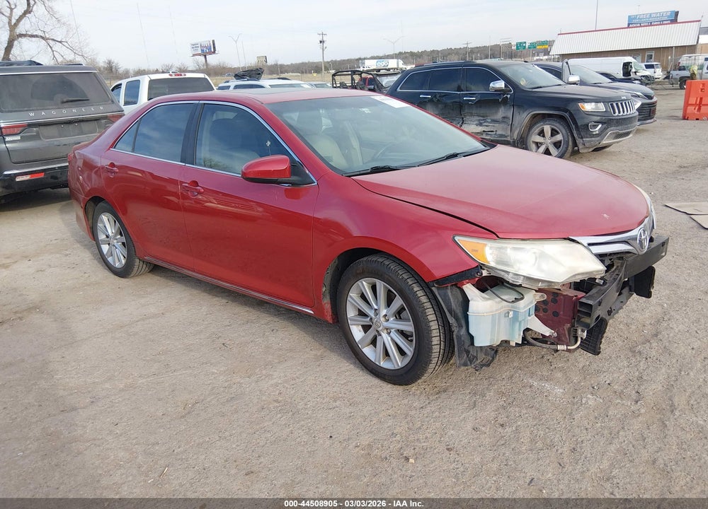 2012 TOYOTA CAMRY XLE VIN: 4T4BF1FK1CR158433