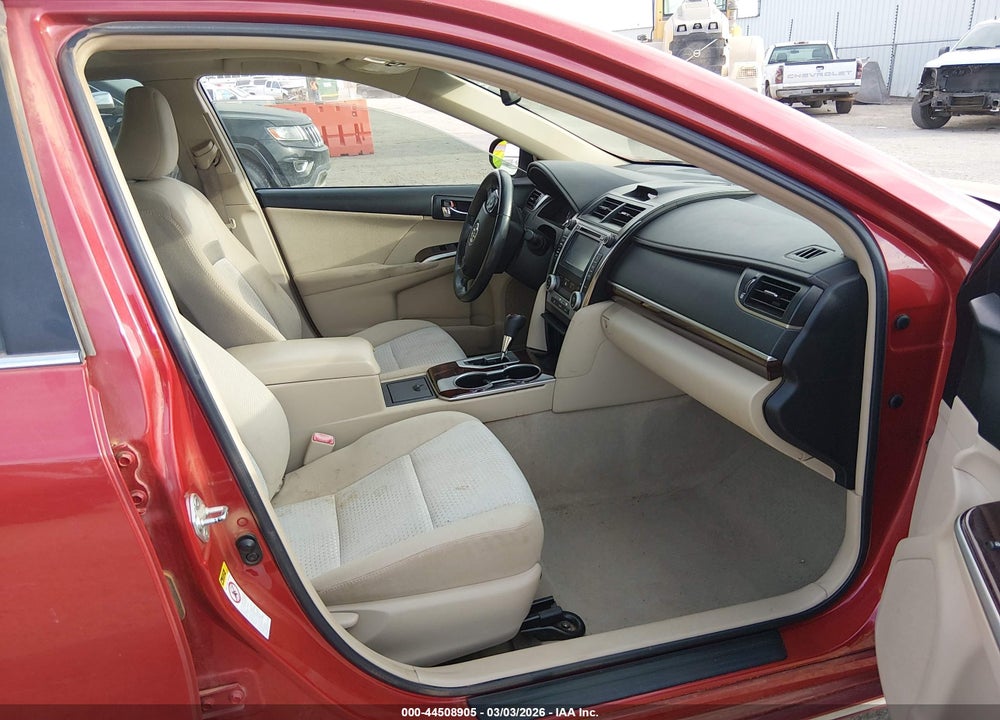 2012 TOYOTA CAMRY XLE VIN: 4T4BF1FK1CR158433