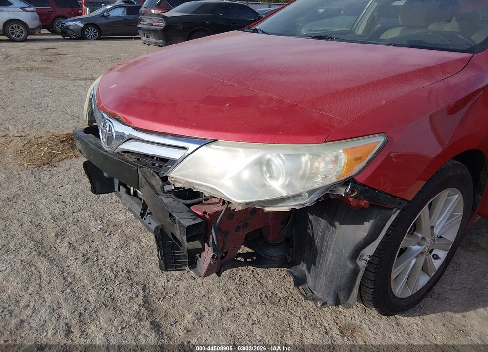 2012 TOYOTA CAMRY XLE VIN: 4T4BF1FK1CR158433