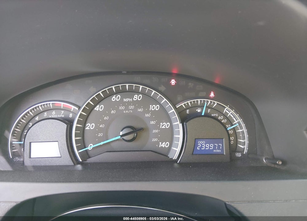 2012 TOYOTA CAMRY XLE VIN: 4T4BF1FK1CR158433
