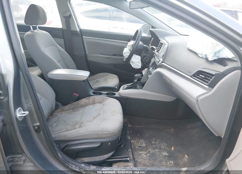 2019 HYUNDAI ELANTRA SEL VIN: 5NPD84LF0KH430165