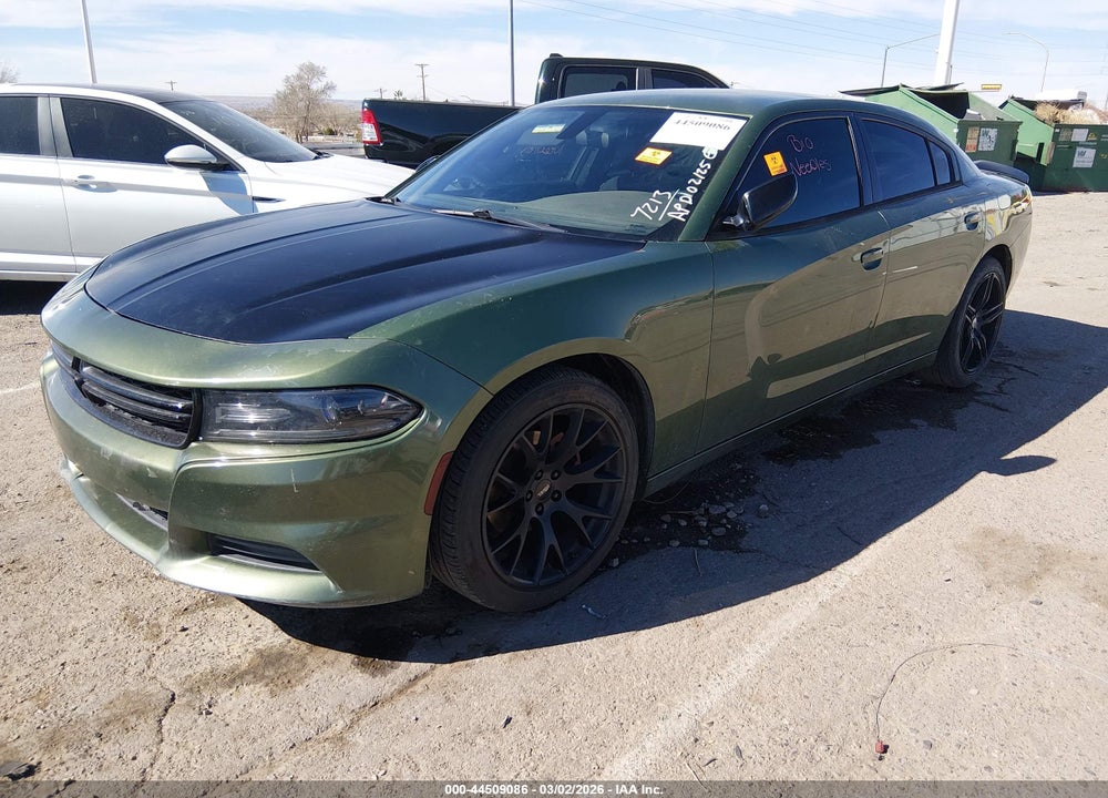 2018 DODGE CHARGER SXT RWD VIN: 2C3CDXBG4JH197213