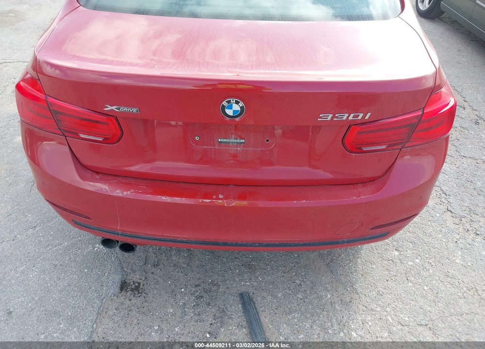 2017 BMW 330I XDRIVE VIN: WBA8D9G37HNU63731