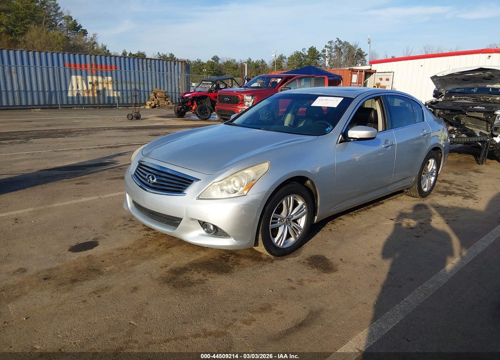 2012 INFINITI G37X VIN: JN1CV6AR6CM682249
