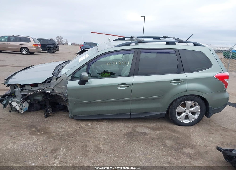 2015 SUBARU FORESTER 2.5I PREMIUM VIN: JF2SJADC7FH560853