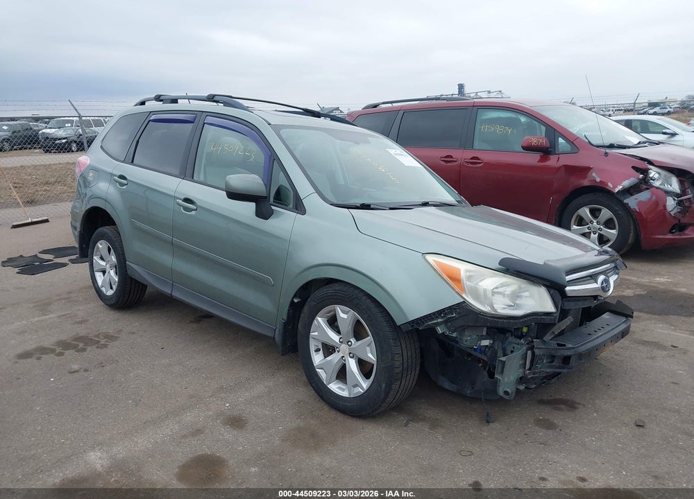 2015 SUBARU FORESTER 2.5I PREMIUM VIN: JF2SJADC7FH560853