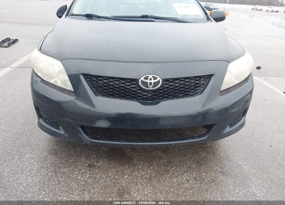 2009 TOYOTA COROLLA LE VIN: 2T1BU40E99C144102