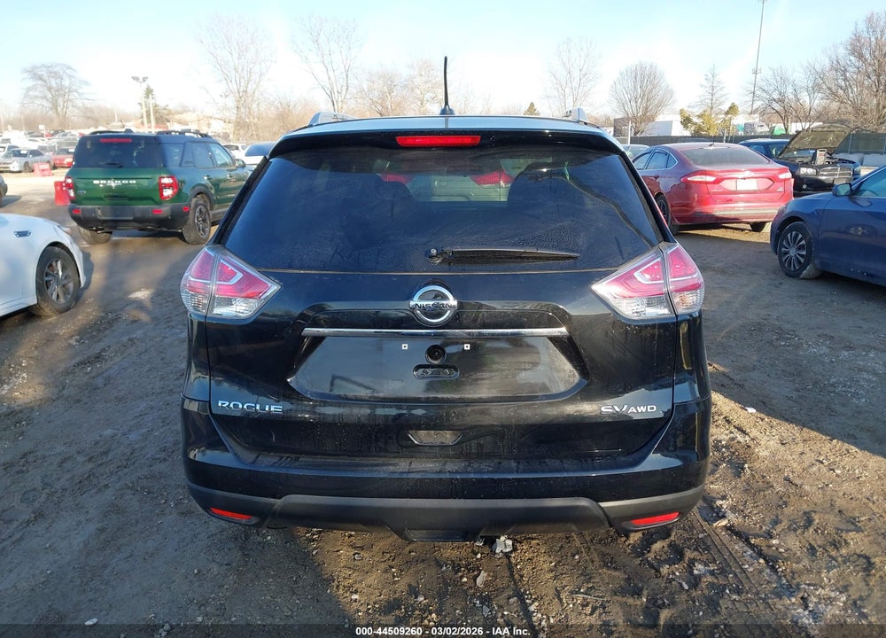 2016 NISSAN ROGUE SV VIN: 5N1AT2MV1GC828155